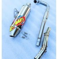 ราคา ท่อไอเสีย Racing ท่อไอเสีย Fmf f4.1 Norifumi Fmf powercore So Calif Ksr 110 Ksr Pro Ksr 110 msx 125 ท่อ 1 ชุดกระป๋อง 38MM และข้อศอกใหญ่ (27536398086)