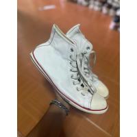 ราคา Converse All Star หนังสีขาว ไซร้ 41.5/26.5 มือสองของแท้ (42772909716)