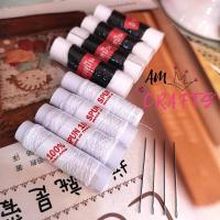 ราคา ด้าย ด้ายหลอด ด้ายเย็บผ้า ด้ายสปัน วีนัส ม้วนเล็กจิ๋ว + พร้อม เข็มเย็บผ้า (สินค้าพร้อมส่ง) Venus Sewing Thread + Neddles (16204309633)