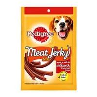ราคา เพดดิกรี มีท เจอร์กี้ สติ๊ก รสเนื้อรมควัน 240 กรัม (Pedigree Dog Snack Meat Jerky Stix Smoky Beef Flavour 240g)