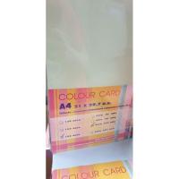 ราคา การ์ดสี A4 180g. (200 แผ่น) เขียว ชมพู เหลือง ฟ้า (9115679960)