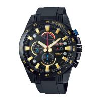 ราคา Casio Edifice นาฬิกาข้อมือผู้ชาย สายสเตนเลส รุ่น EFR-540RBP,EFR-540RBP-1A - สีดำ (3930504223)