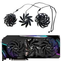 ราคา ชิ้นส่วนเปลี่ยนพัดลมระบายความร้อนสําหรับกราฟิกการ์ด GIGABYTE RTX3070ti 3080ti AORUS XTREME (27933640660)