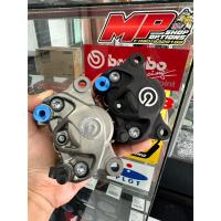 ราคา ปั้มปักข้างเทาโลโก้ใหญ่แท้ Brembo (12496874754)