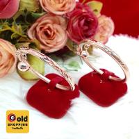 ราคา กำไลคลิปล็อคห้อยกระพรวน สีนาก สำหรับเด็ก เส้นผ่านศูนย์กลาง 5 ซม. (17480000523)