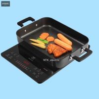 ราคา ELECTROLUX ETD42SKR เตาแม่เหล็กไฟฟ่า พร้อมกระทะ หม้อสเตนเลส และตะแกรงสําหรับนึ่ง ก่าลังไฟ 2100วัตต์ (40320628600)
