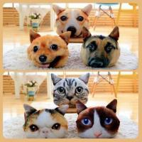 ราคา หมอนผ้าห่มหน้าหมาแมวน่ารักสุดๆ (453141769)