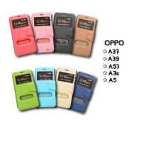 ราคา เคสฝาพับเปิด-ปิด รุ่นคลาสิค OPPO A37, A39, A57, A3s, A5 (260888345)