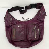 ราคา [คัดตู้]Art-Berg แท้unisex ครอสบอดี้หนังแท้ทรงย่าม สีเปลือกมังคุด ไม่ซ้ำใครง่ายๆแน่นอน (27653584360)