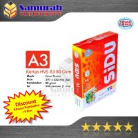 ราคา กระดาษ Sinar Dunia A3 80 Gsm HVS / Sidu A3 80 แกรม HVS / Sidu A3 80gsm กระดาษพิมพ์สํานักงานสีขาว HVS (29042215551)