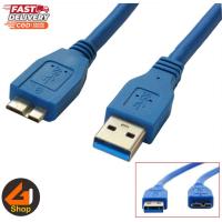 ราคา สายเคเบิลฮาร์ดไดรฟ์ USB 3.0 A ถึง Micro B Hard Disk ภายนอก Seagate WDC Toshiba Hitachi Hard Disk Cable (40910290017)