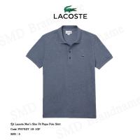 ราคา Lacoste เสื้อโปโลชาย รุ่น Lacoste Men’s Slim Fit Pique Polo Shirt Code: PH7937 10 1GF (22051792282)