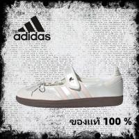 ราคา (ของแท้ 100 % ) adidas originals Samba OG gazelle JR4482 สีชมพู/ขาว (41115150126)