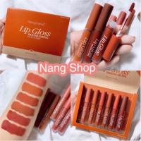 ราคา ขายดีหนักมาก ลิปเซ็ต กันน้ำ ติดทน ได้ครบทุกโทนสีฮิต ส้มอิฐ แดงก่ำ ส้ม ทาได้ทุกวัน ได้ทั้งกล่อง 6 แท่งสุดคุ้ม / Hang fang (3127256104)