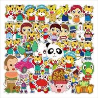 ราคา สติ๊กเกอร์ PVC กันน้ําลายการ์ตูน Tiger Qiaohu 50 ชิ้น (24334902948)