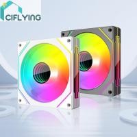 ราคา 12 ซม.ARGB 5V 3Pin 4 Pin PWM เงียบคอมพิวเตอร์ Cooler พัดลม Infinity Mirror CPU Case พัดลมระบายความร้อน 800-1800 RPM เงียบ Ventilador สําหรับ PC Cooler และกรณี [Ciflying.th] (25846271775)