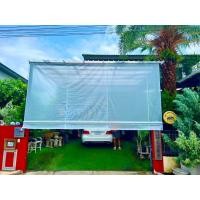 ราคา *เฉพาะ*ผ้าใบกันสาดชักชักรอกขนาด 4x2 เมตร (28335007877)