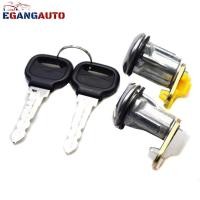 ราคา ซ้ายขวาประตูล็อคกระบอก Key สําหรับ Ford Festtiva & Mazda RX-2 RX-3 RX-4 RX-7 Rotary Pickup 626 B1800 B2000 B2200 B2600 GLC ใหม่ (40066093887)