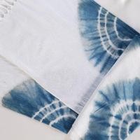 ราคา ผ้าพันคอมัดย้อมคราม (1665673808)