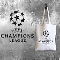 ราคา กระเป๋าผ้าแคนวาส สไตล์ที่ 255 สกรีนลายสไตล์พ่นสีสเปร์ย แนว Street Art ลาย UEFA-Champions-League (19800547033)