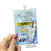 ราคา แท้❗️Exp.08/2025 Mistine Time Lock Anti-Wrinkle Serum มิสทีน ไทม์ล็อค เซรั่ม เพื่อผิวกระชับ ไม่หย่อนคล้อย 7 มล. (แบบซอง) (28757776306)