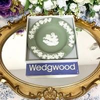 ราคา Wedgwood Jasperware Sage Green Trinket Dish จาน 4.5 นิ้ว (19677123383)