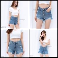 ราคา Pomethong Jeans รวมกางเกงยีนส์ขาสั้นป้าย pomethong (2247121677)