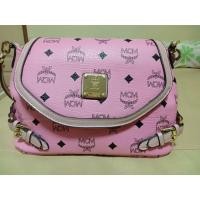 ราคา กระเป๋าสะพาย mcm มือสองสีชมพู (1303382260)