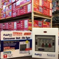 ราคา ตู้คอนซูมเมอร์ยูนิต กันไฟดูด NANO Plus 2 ช่อง เมนRCBO 20A 32A 63A ตู้คอนซูมเมอร์ ตู้ไฟ (27459201960)