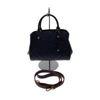 ราคา LOUIS VUITTON Handbag Montaigne BB_Monogram Implante_BLK Leather BLK Direct from Japan Secondhand (41115301972)