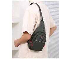 ราคา k017กระเป๋าคาดอกผู้ชาย,สีเขียวกระเป๋าคาดอก,ผ้าใบกระเป๋าสะพายข้าง (27321089628)