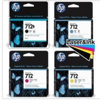 ราคา ตลับหมึกอิงค์เจ็ท HP 712B BK(3ED29A) 80ml Black / HP 712C 29ml (3ED67A) / HP 712M 29ml(3ED68A) / HP 712Y 29ml(3ED69A) (11559090592)