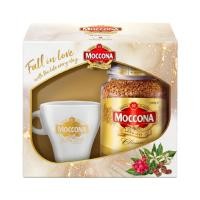 ราคา Moccona Classic 5 Medium Roast Instant Coffee (Giftset) มอคโคน่า คลาสสิค 5 มิเดี่ยมโรสต์ ขวดสีทอง + แก้ว 200g. (41606245439)