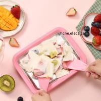 ราคา เครื่องทำไอติมผัด เครื่องผัดไอศกรีม อุปกรณ์ DIY ที่ทำไอติมผัด (28353788976)