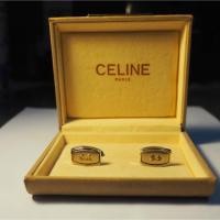 ราคา คัฟลิ้งค์ Cufflinks CELINE PARIS Authentic (7242775634)