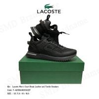 ราคา Lacoste รองเท้าผ้าใบ รุ่น Lacoste Men's Court Break Leather and Textile Sneakers Code: 7-42SMA003522F (21390792303)