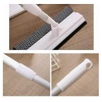 ราคา เช็ดกระจกบ้าน 2in1 ไม้เช็ดกระจก แปรงเช็ดกระจก ไม้รีดกระจกยาว ทำความสะอาดกระจก ไม้รีดน้ํา ปรับได้ ด้ามยาว 49-81 cm (29686079393)