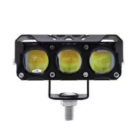 ราคา ไฟสปอร์ตไลท์ LED 12/24V ไฟหน้าสปอร์ตไลท์ ติดรถมอเตอร์ไซค์ รถยนต์ งานอลูมีเนียม 2 สี Motorcycle car (41873406052)