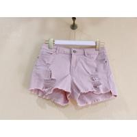 ราคา กางเกงยีนส์เดนิมขาสั้นสีชมพูอมม่วงพาสเทล สั้นเสมอหู สั้นแค่คืบ เซ็กซี่ สดใส ซาบซ่า ต้อนรับในวันวาเลนไทน์ (11286678931)