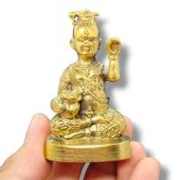 ราคา M6]HT1กุมารทองประทับนั่งกวักเรียกทรัพย์ เนื้อโลหะทองเหลืองสูงประมาณ2นิ้ว บูชาขอพรเรียกโชคลาภเฝ้าดูแลทรัพย์สินที่บ้าน (22945364997)