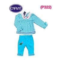 ราคา Enfant ชุดเด็กแขนยาวขายาว size 80,100 (20953567099)