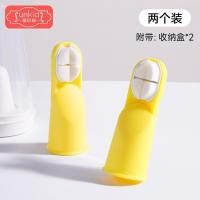ราคา แปรงสีฟันซิลิโคนสำหรับเด็กทารกแบบเดียวกันของ Rushan แปรงสีฟันซิลิโคนสำหรับเด็กทารกอายุ 0-1 ปี อุปกร (29470165028)