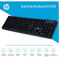 ราคา USB Keyboard HP Gaming K300 คีย์ไทย เกมมิ่ง Feel Semi Mechanical เซมิแม็คคานิคอล usb keyboard hp gaming k300 ประกัน 1 ปี (3897430478)