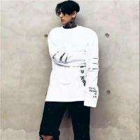 ราคา เสื้อยืด oversize แขนยาวแนวสตรีทแฟชั่น สไตล์เกาหลี (2342779266)