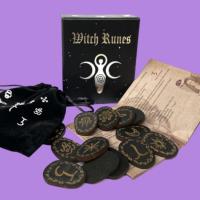 ราคา Handmade Energy Occulting Runes Runes แม่มด Runi ชุดแม่มด Alchemy Woodcut แท่นบูชาตกแต่ง (27831155101)