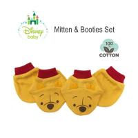 ราคา Disney Baby Winnie the Pooh Mitten & Booties Set New Born Baby - Boy Sarung Tangan และ Kaki (29786262147)