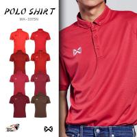 ราคา WARRIX เสื้อสีพื้น เสื้อโปโลวอริกซ์ รุ่น WA-3315N WA3315 ชุดที่ 1 เสื้อโปโลสีแดง ของแท้100% (22447677752)