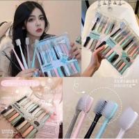 ราคา สุดคุ้ม เซ็ตแปรงสีฟันขนนุ่ม10 ด้าม สีฟันสีพาสเทล ทุกด้ามมีเคสหุ้มหัว (8615009325)