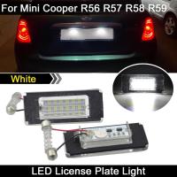 ราคา หลอดไฟ LED ติดป้ายทะเบียนรถยนต์ สีขาว สําหรับ MINI Cooper Gen2 R56 R57 R58 R59 2 ชิ้น (21079616870)