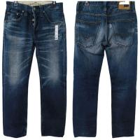 ราคา รหัส T.1684 ลีวาย รุ่น504 แท็ปR ป้ายหนัง เอว30 ยาว41 ปลายขา7.5 ยีนส์ชายมือสอง (26420032297)